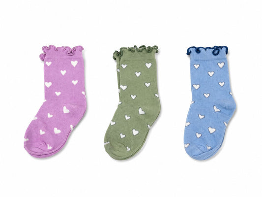 HEART PATTERN SOCKS