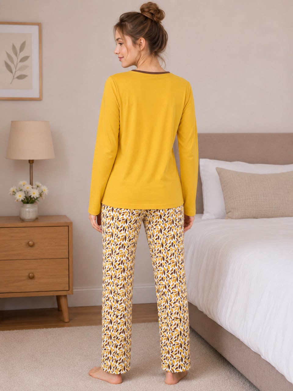 PRINTED PAJAMA SET