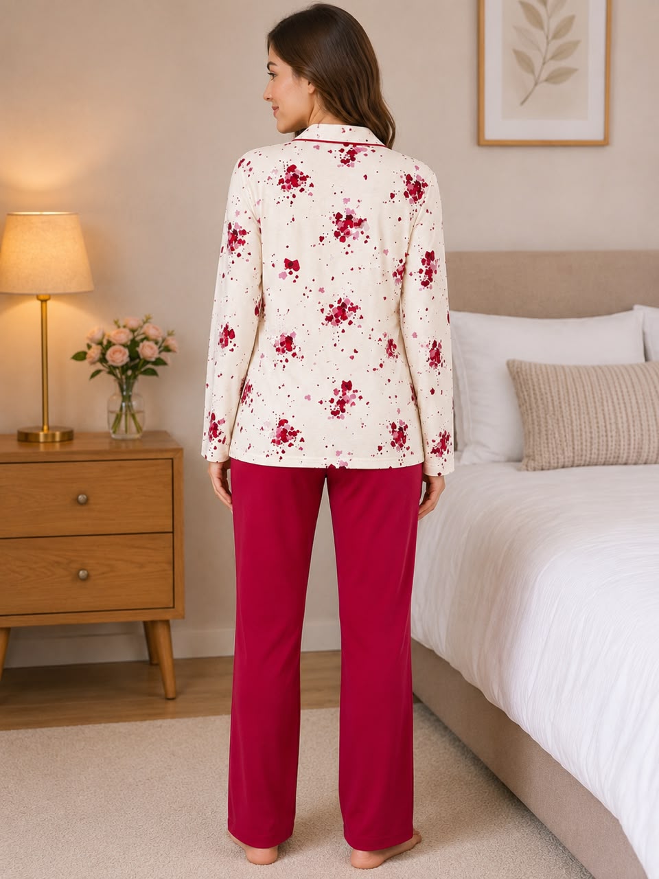 PRINTED PAJAMA SET