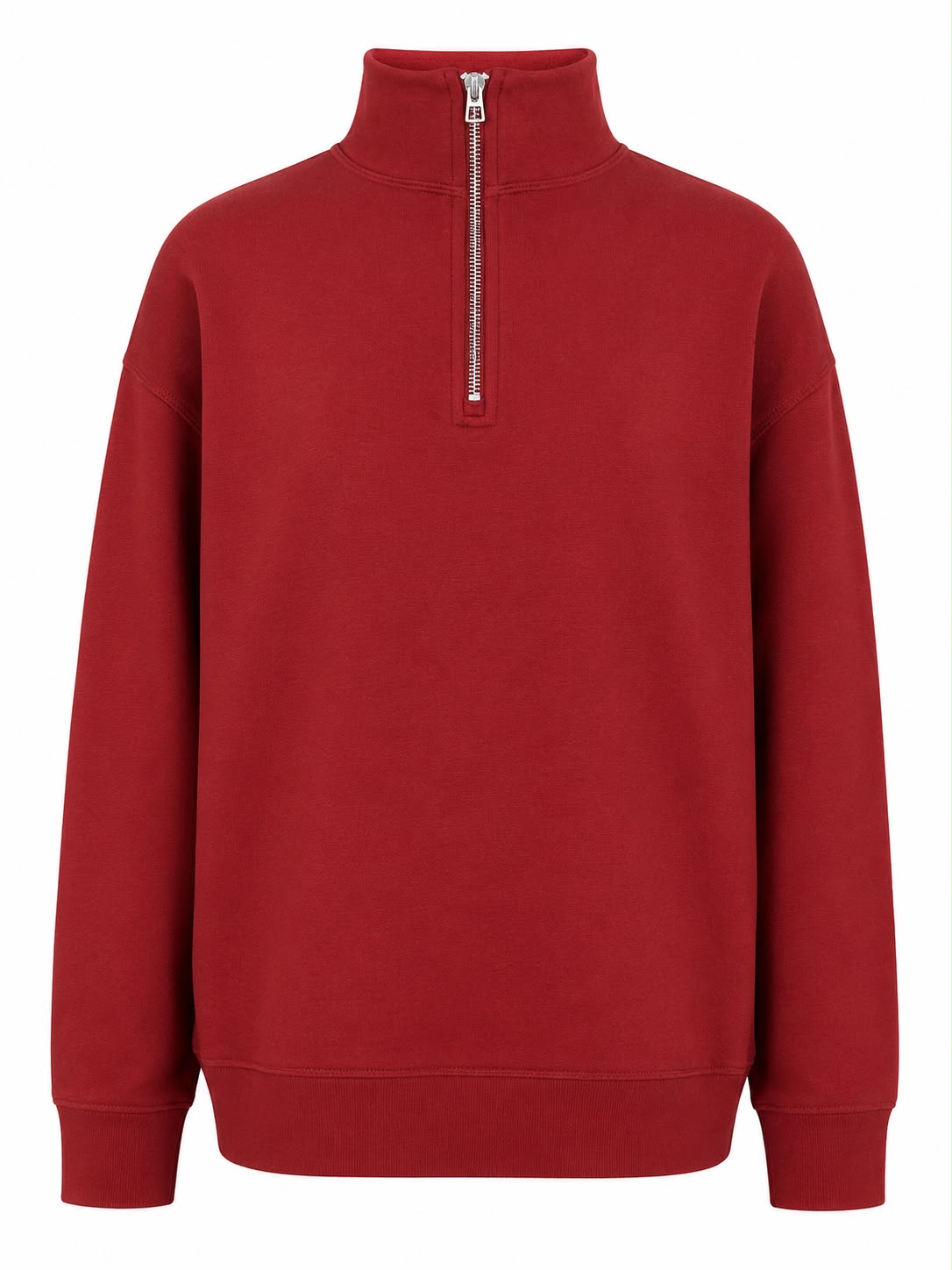 MOCK NECK SWEATSHIRT POLO