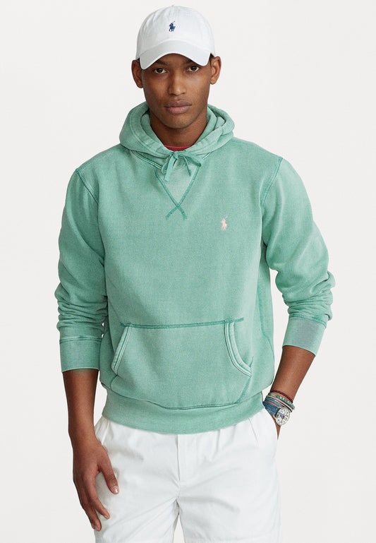 GARMENT-DYED FLEECE HOODIE - Hoodie