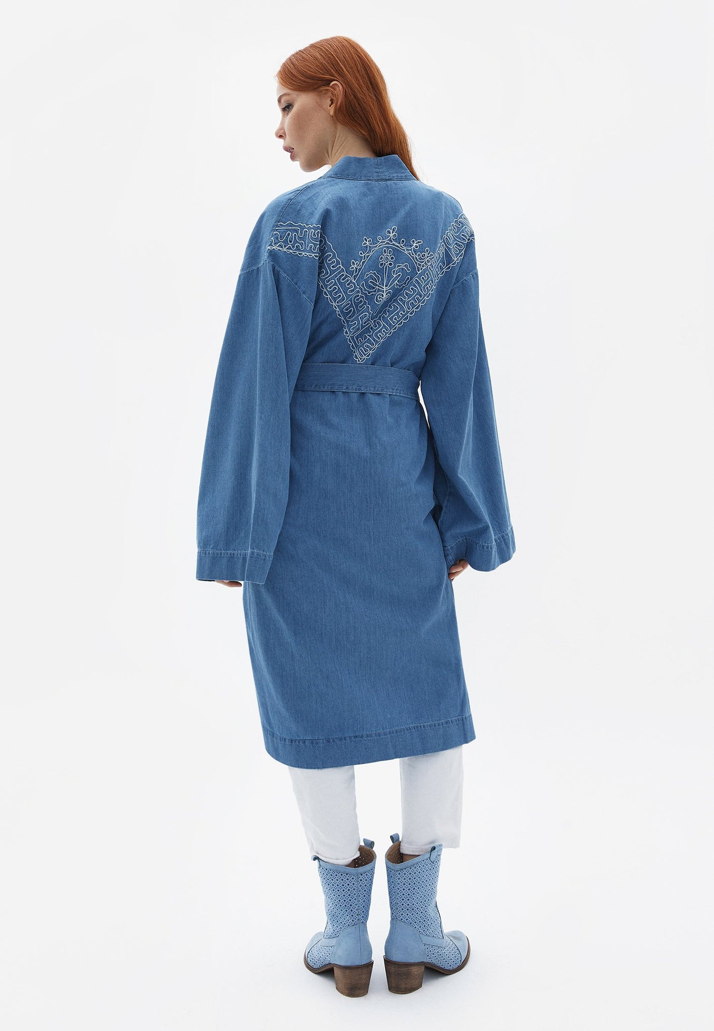 EMBROIDERED KIMONO - Summer jacket
