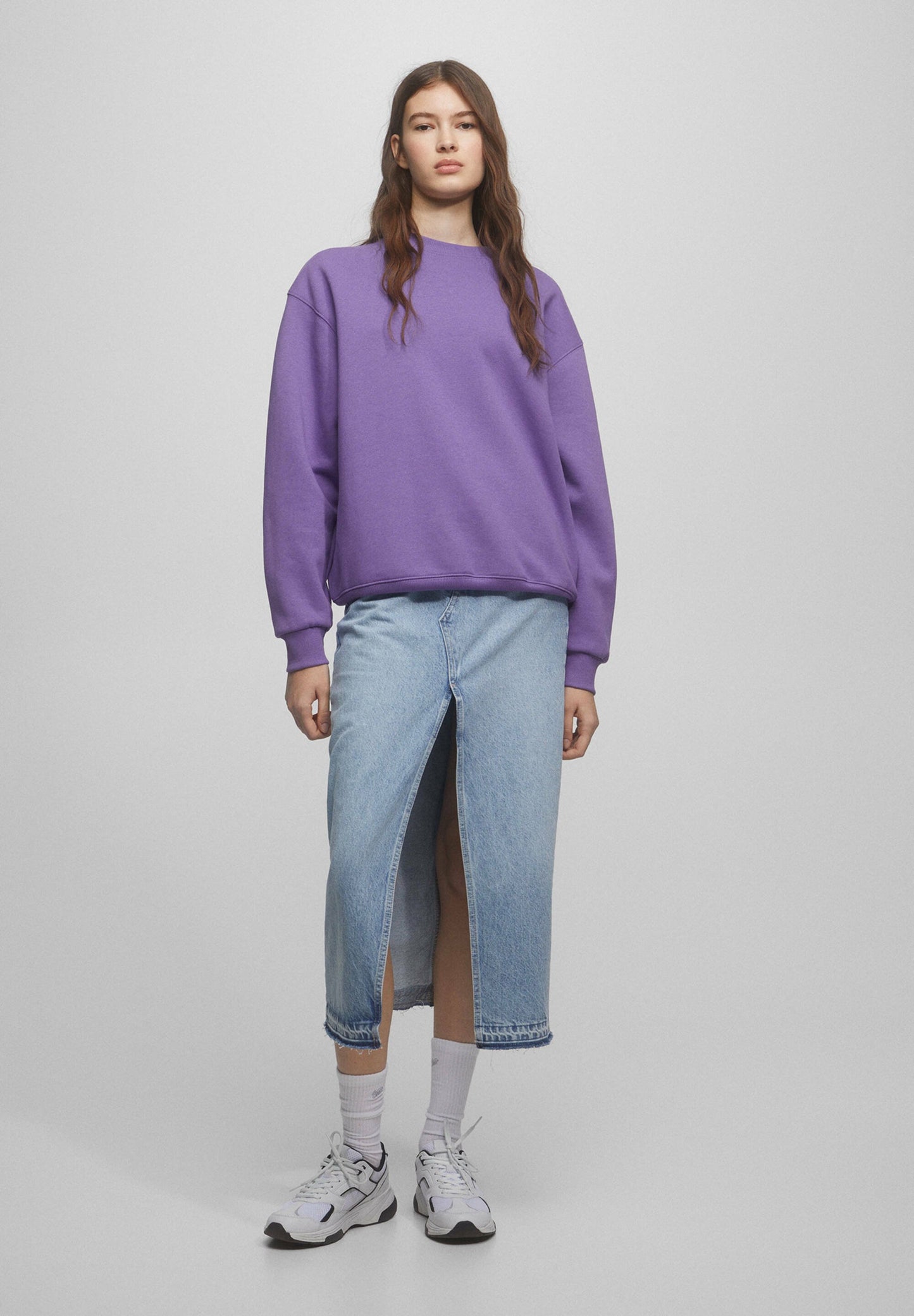 BASIC ROUND NECK - Sweatshirt