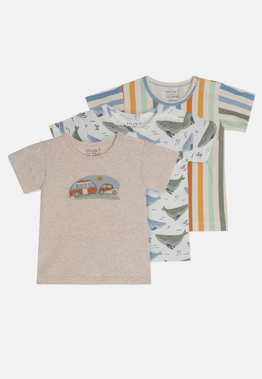 3 PACK - Print T-shirt