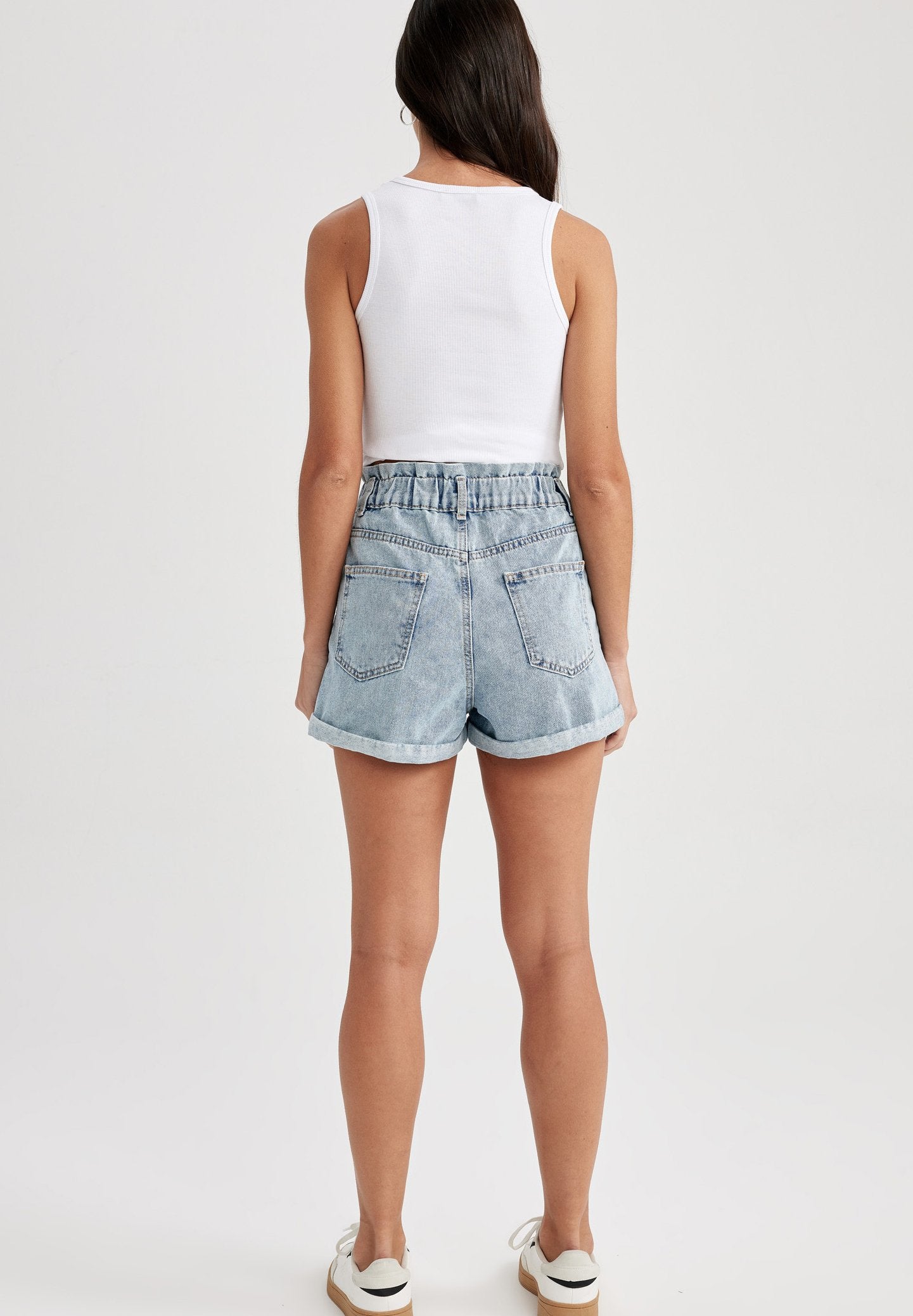PAPERBAG - Denim shorts