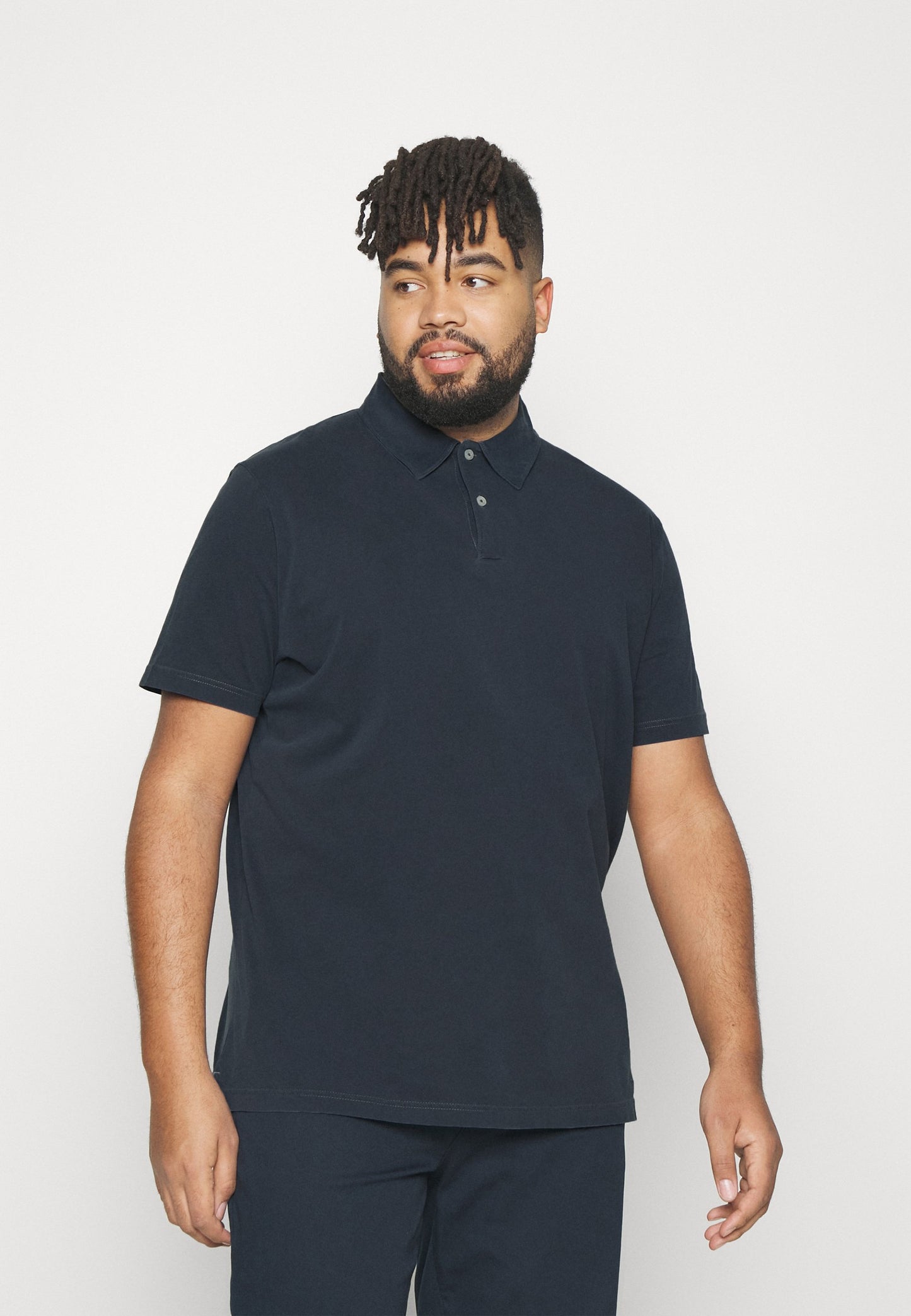STRAIGHT HEM WITH SLITS AT SIDE - Polo shirt