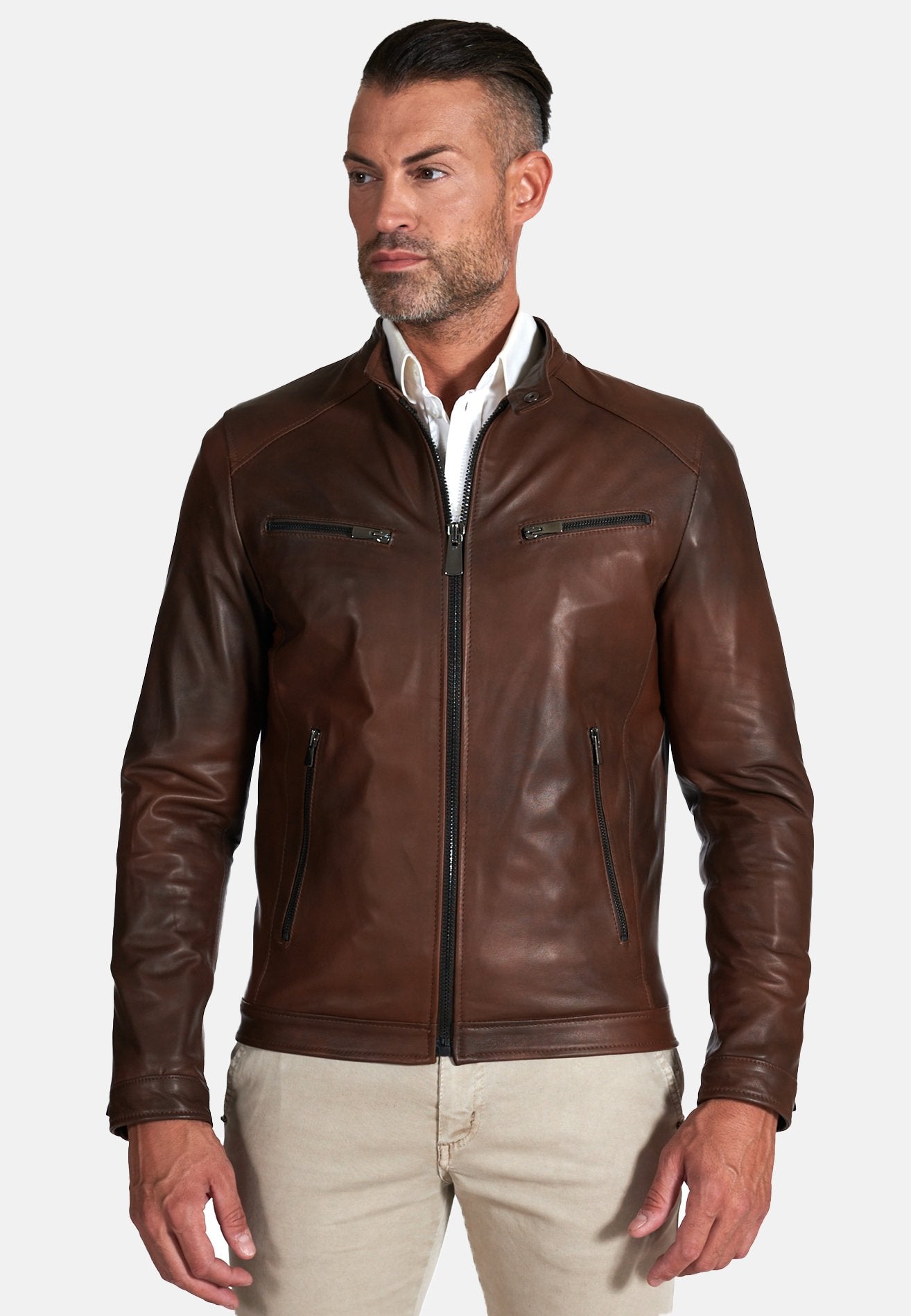 Leather jacket