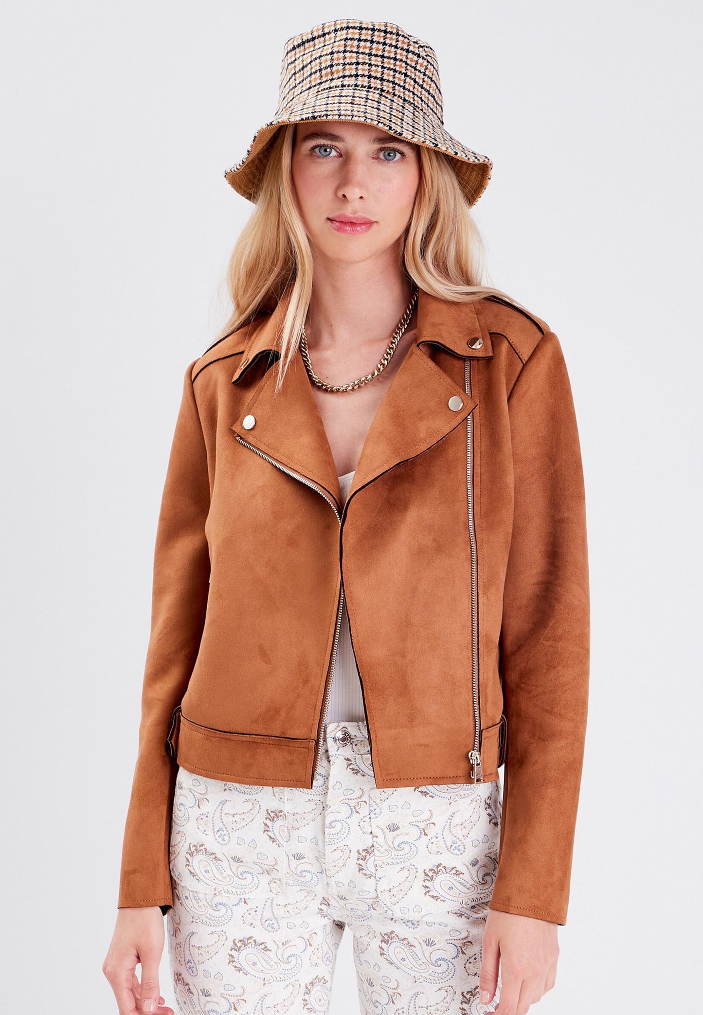 BIKER-STIL - Faux leather jacket