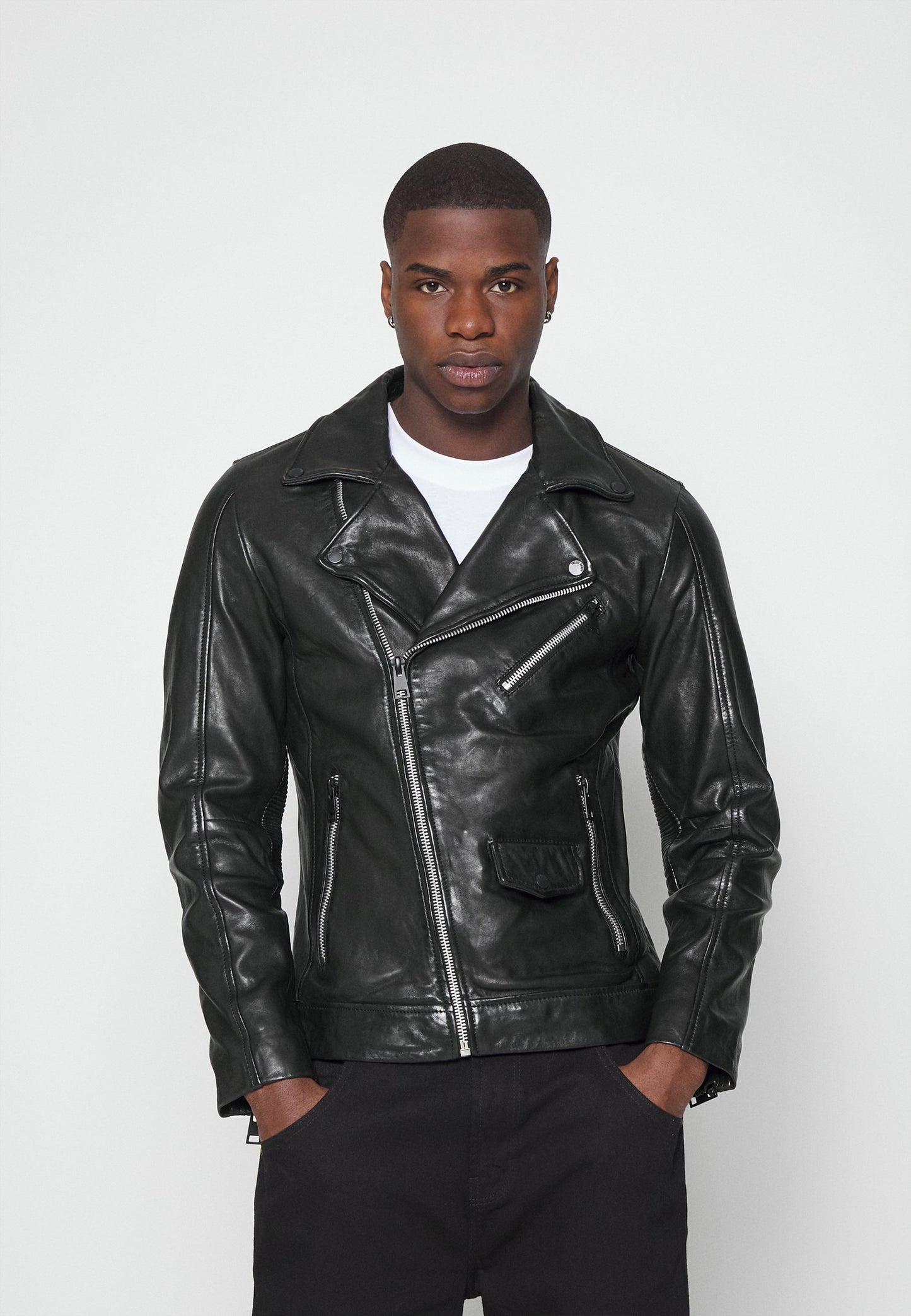 Leather jacket