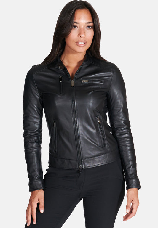 Leather jacket