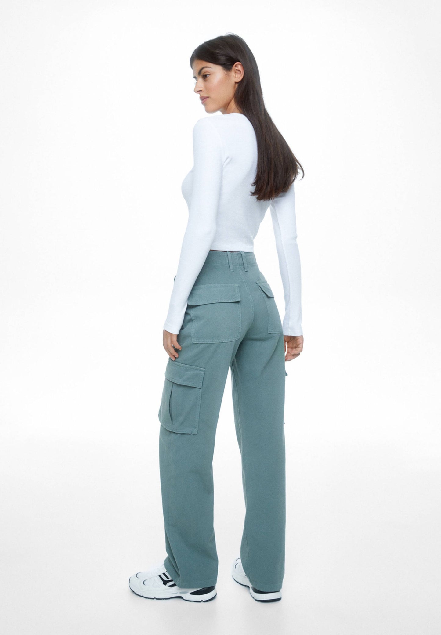 STRAIGHT-FIT - Cargo trousers