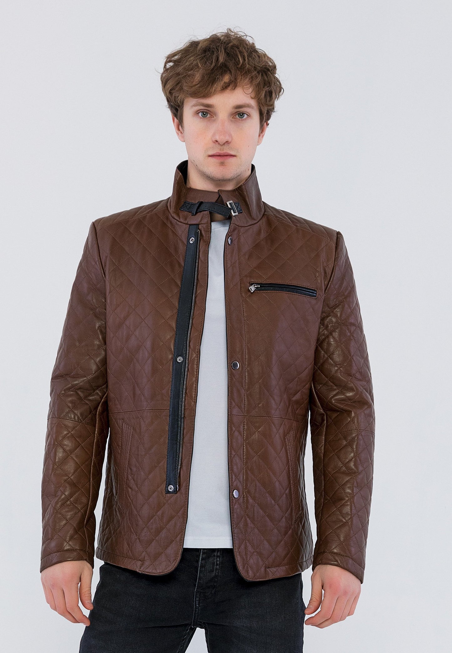 LAMMLEDER - Leather jacket