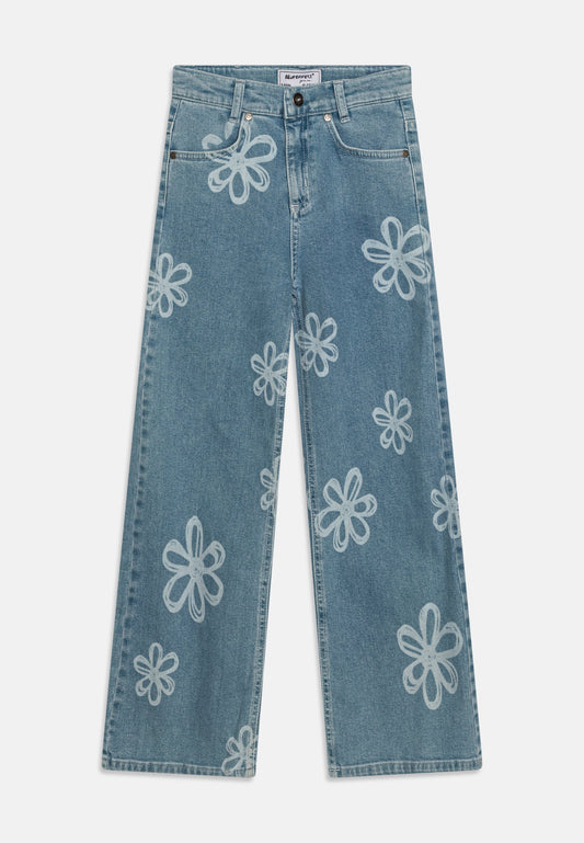GIRLS WIDE LEG - Flared Jeans