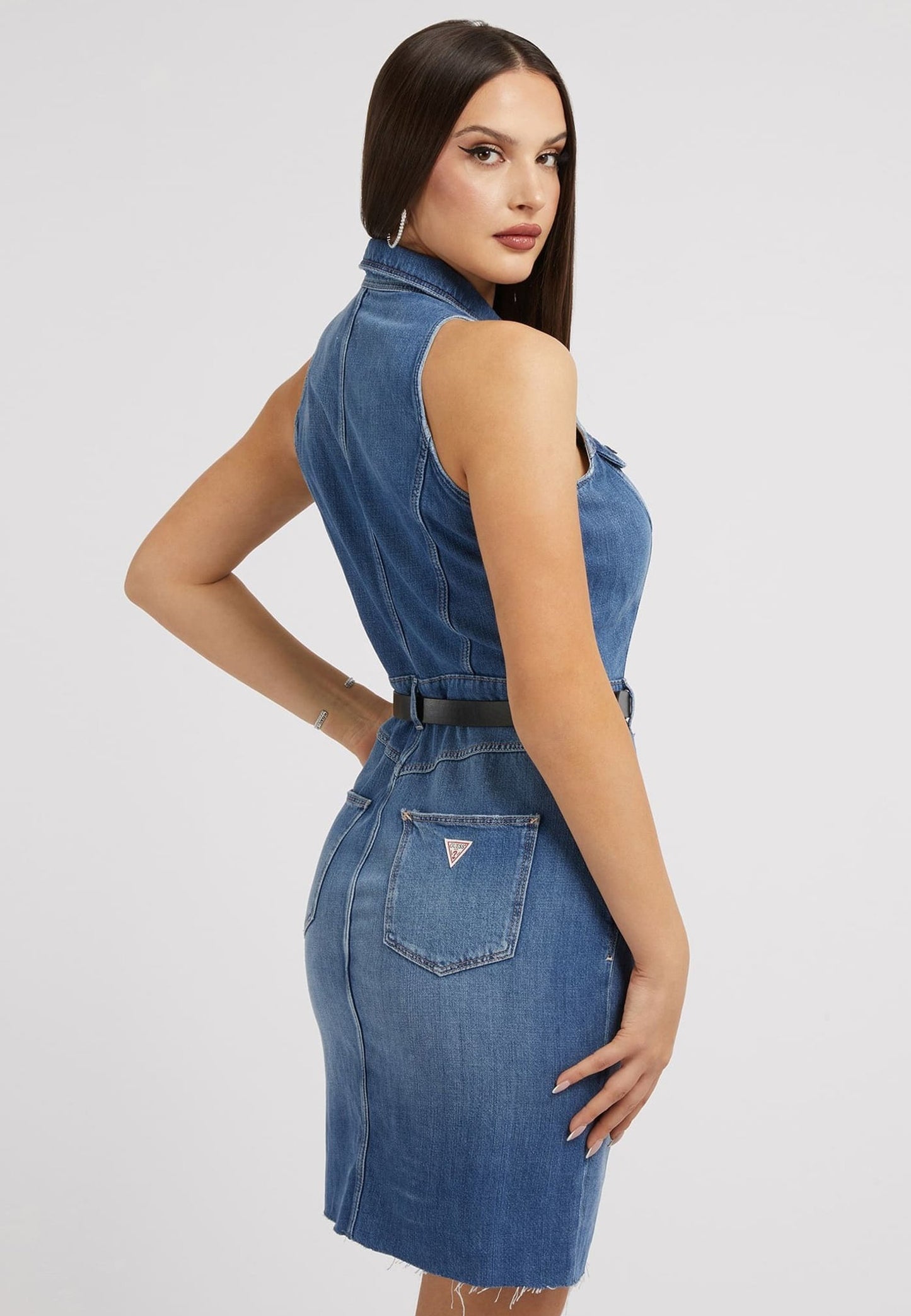MIDI - Denim dress