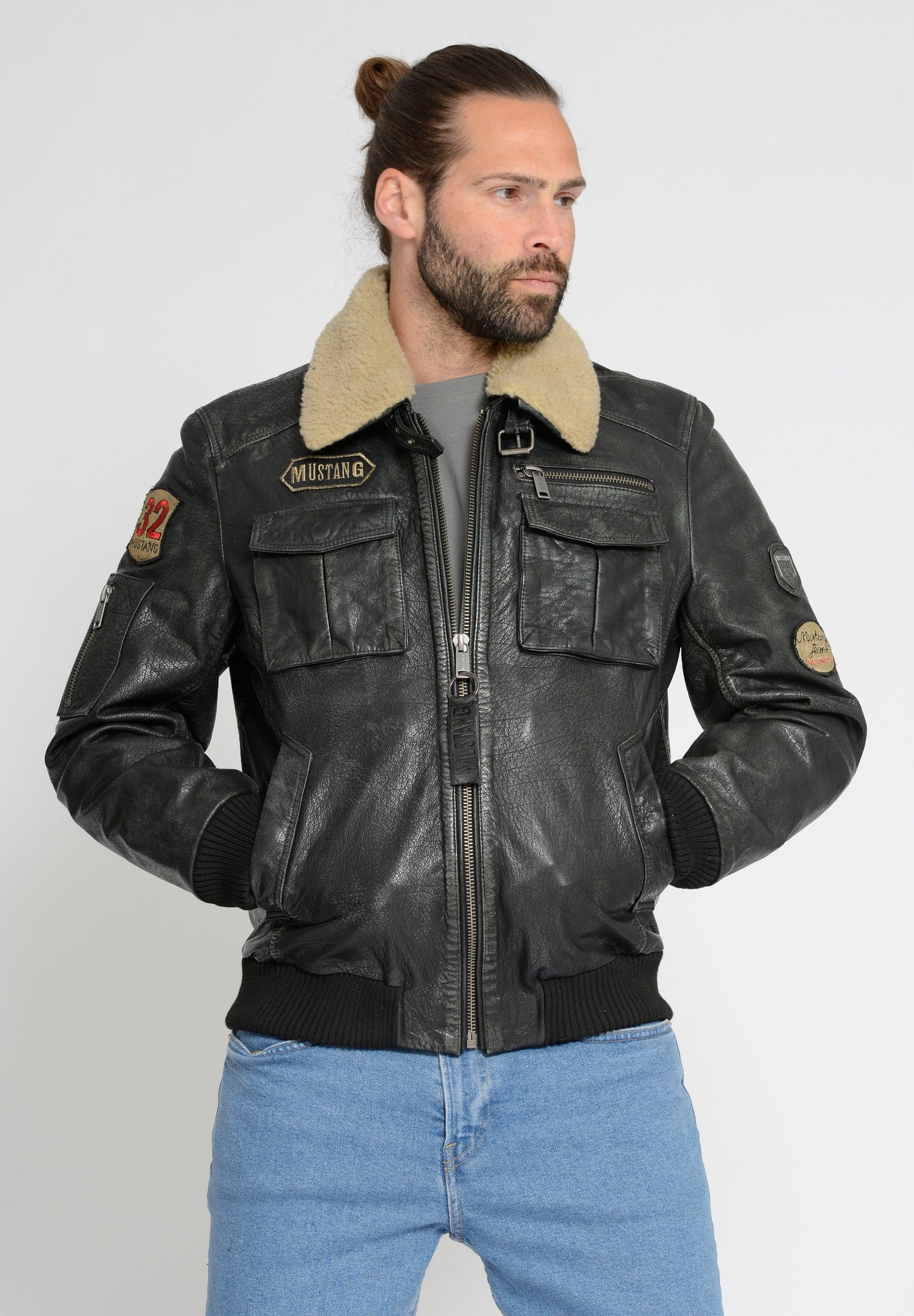 KARLSTAD - Leather jacket