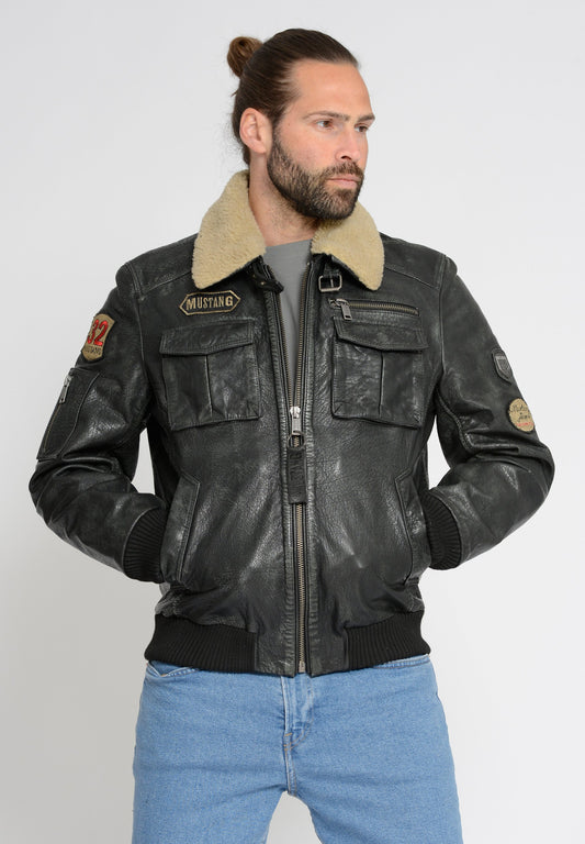 KARLSTAD - Leather jacket