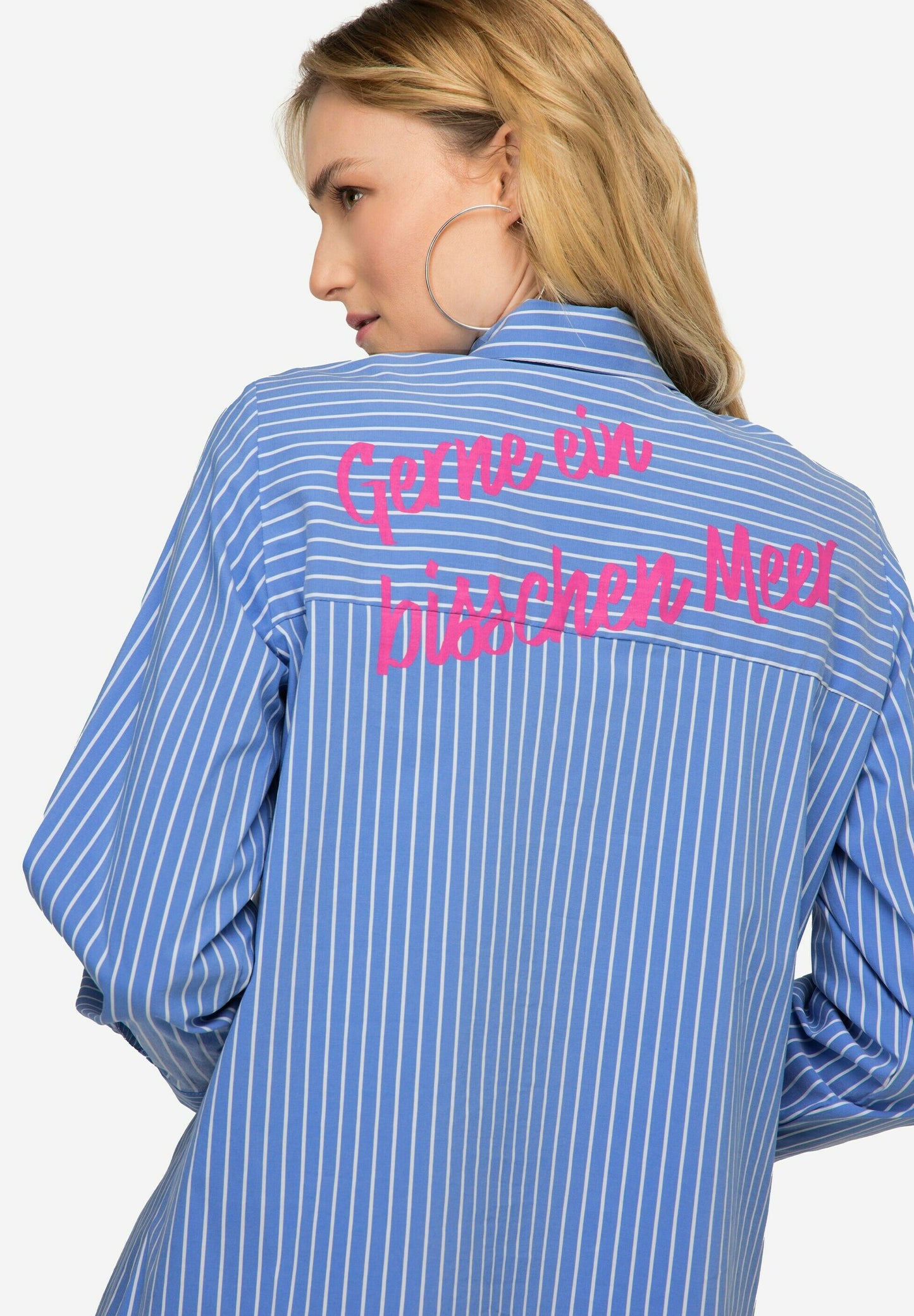 Button-down blouse