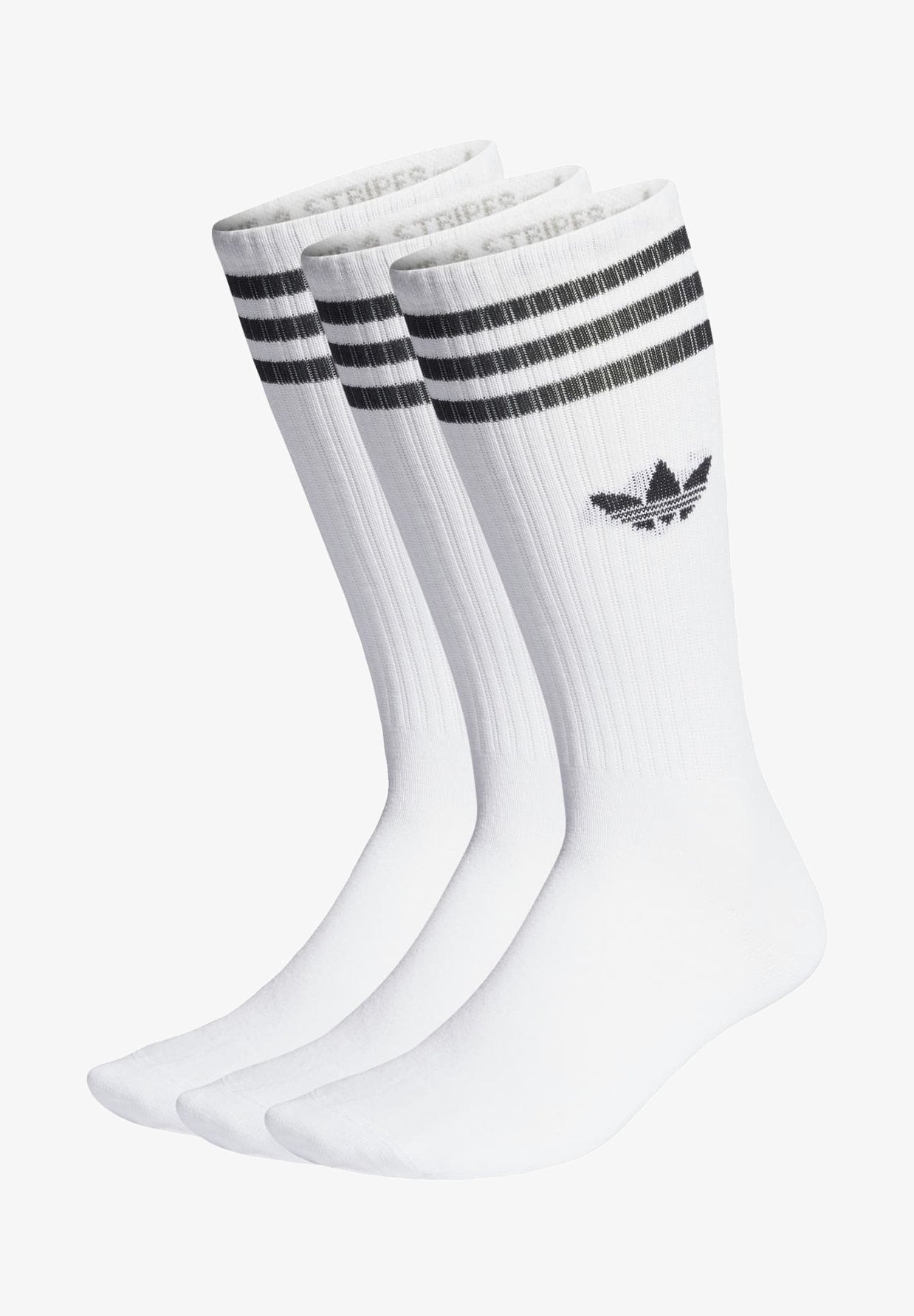 SOLID CREW 3 PACK - Socks