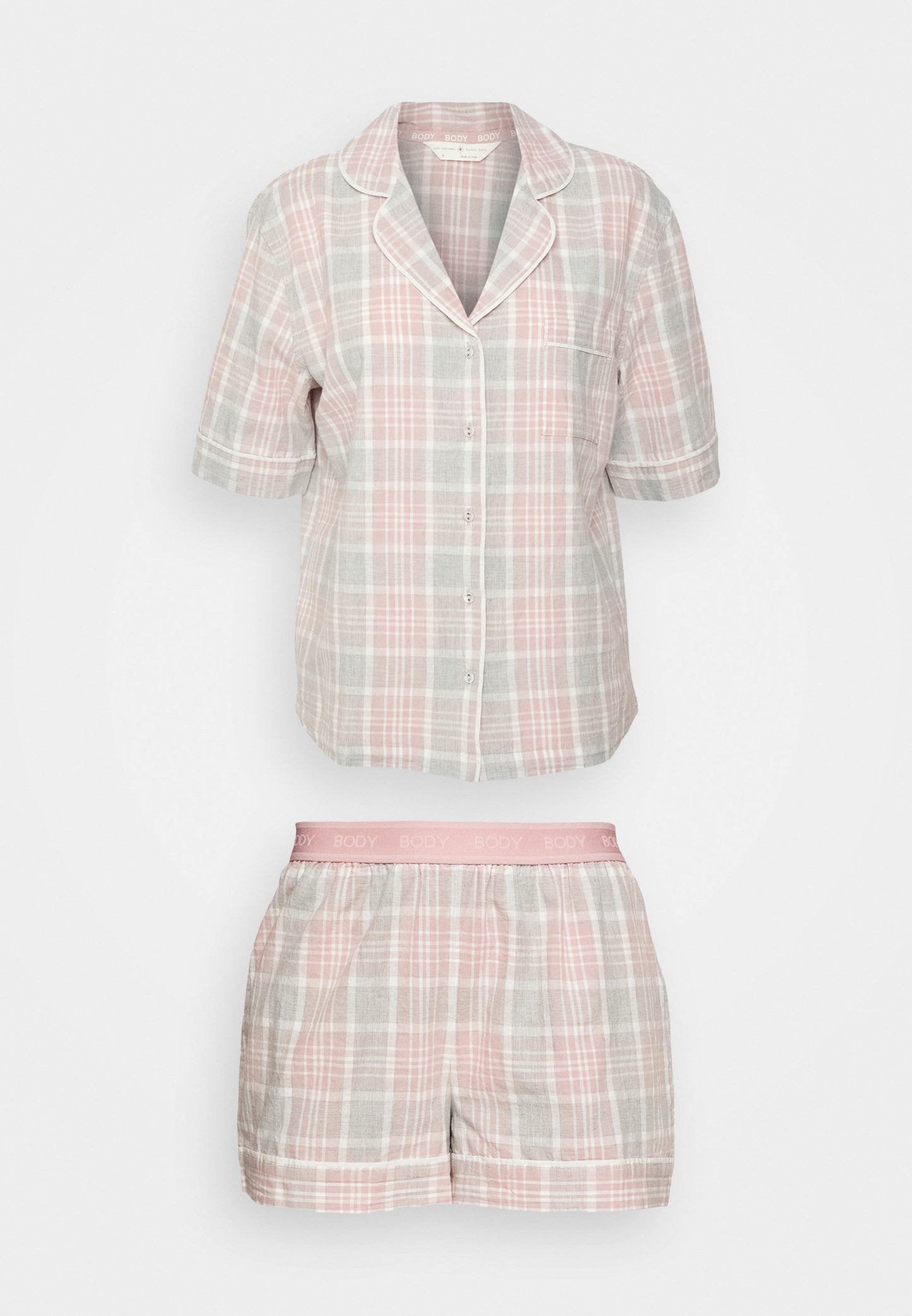 BODY SHORTIE CHEC - Pyjamas