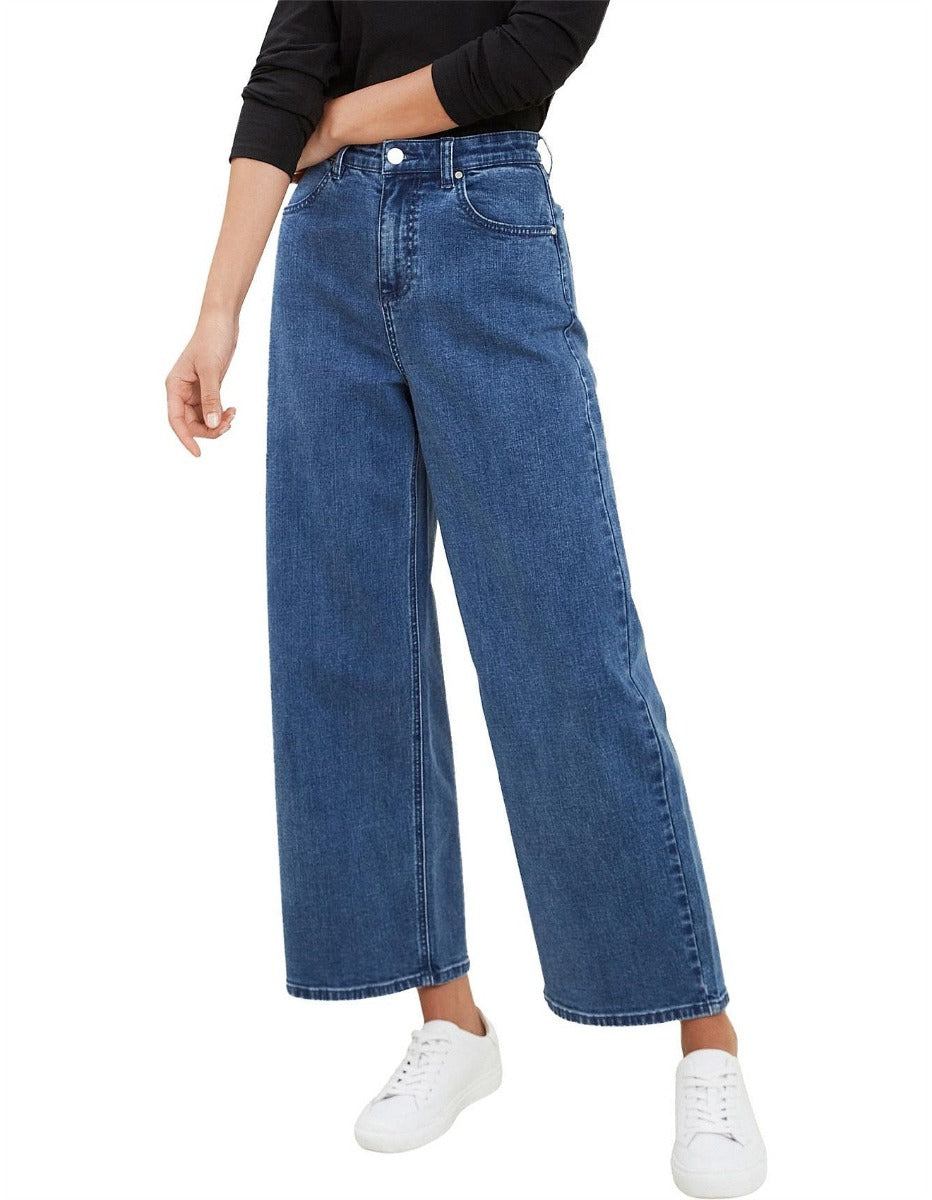 CORE WIDE LEG STRETCH JEAN