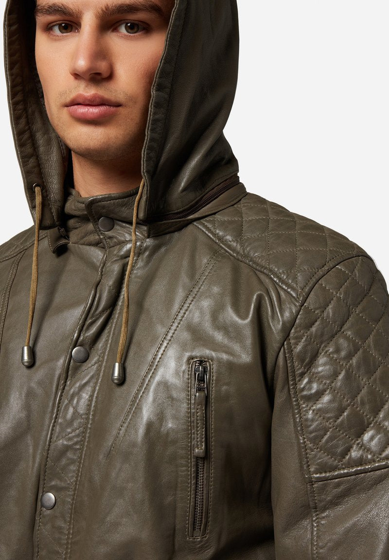 Short coat - Leather