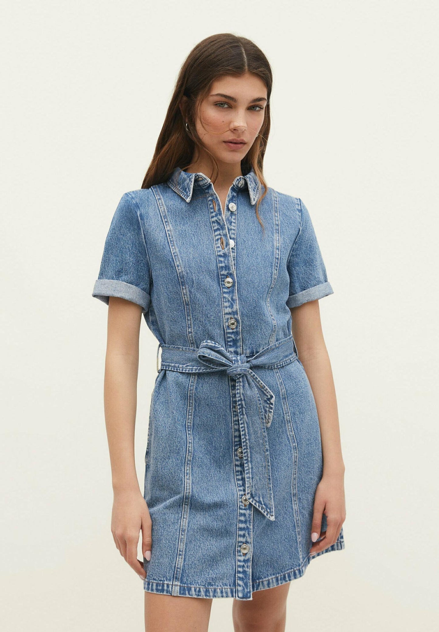 Denim dress