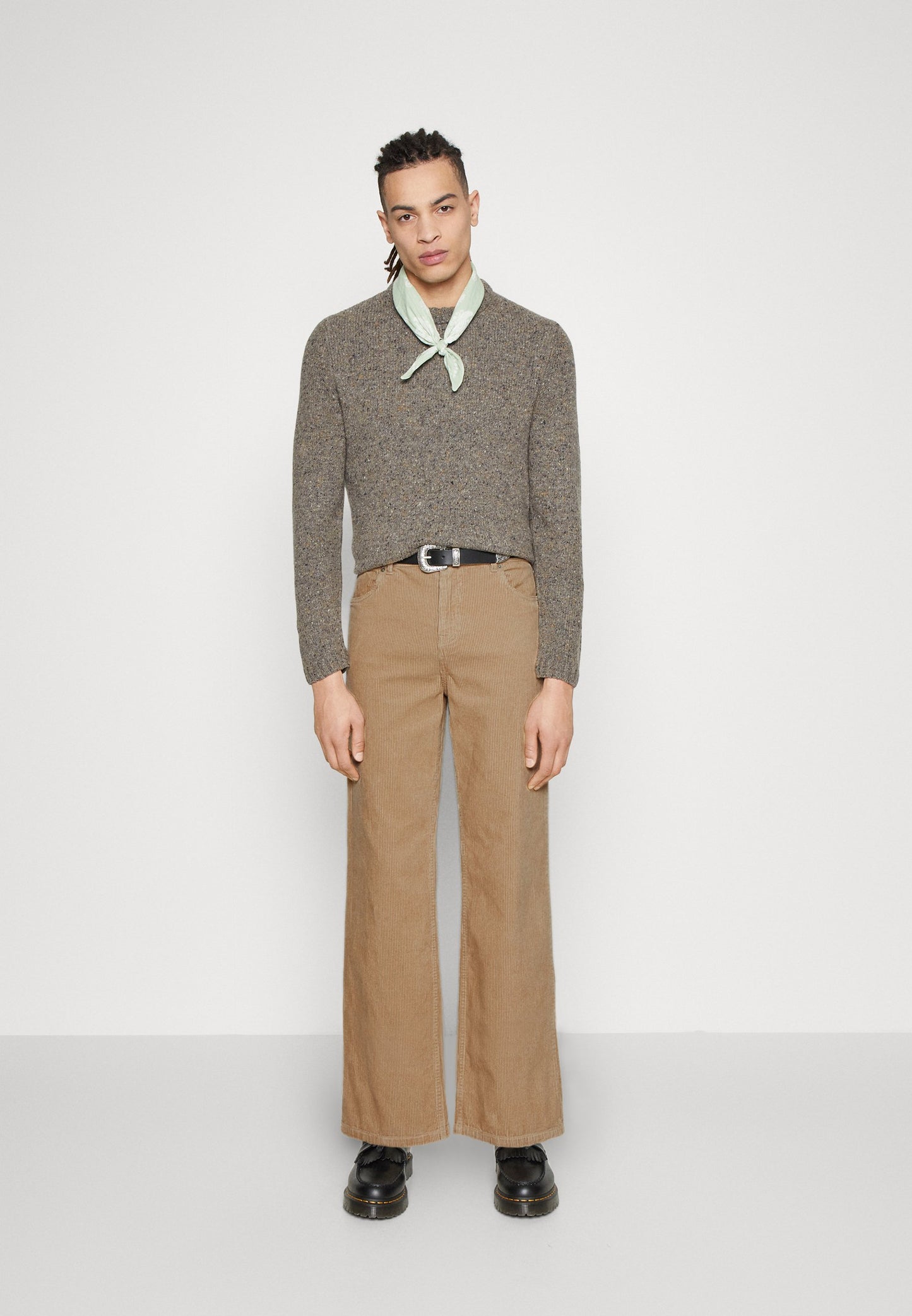 CORDUROY WIDE LEG - Trousers