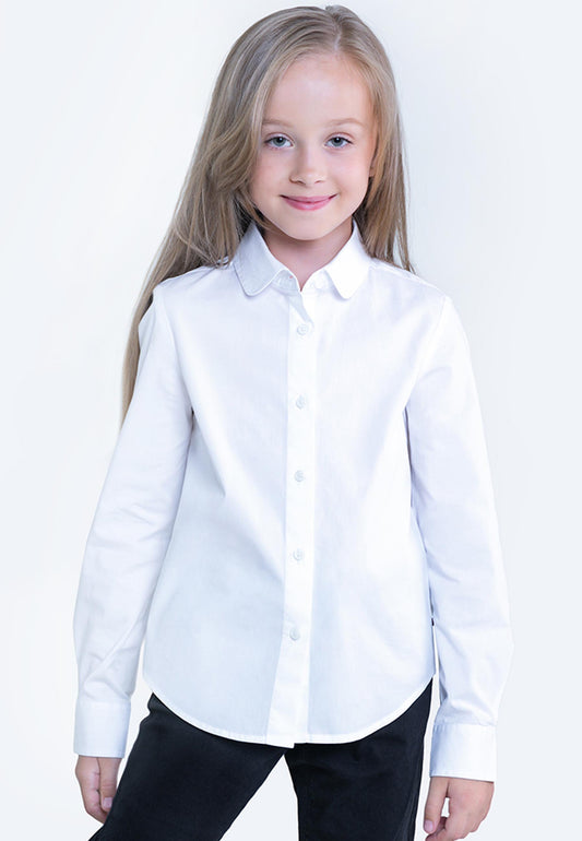 Button-down blouse
