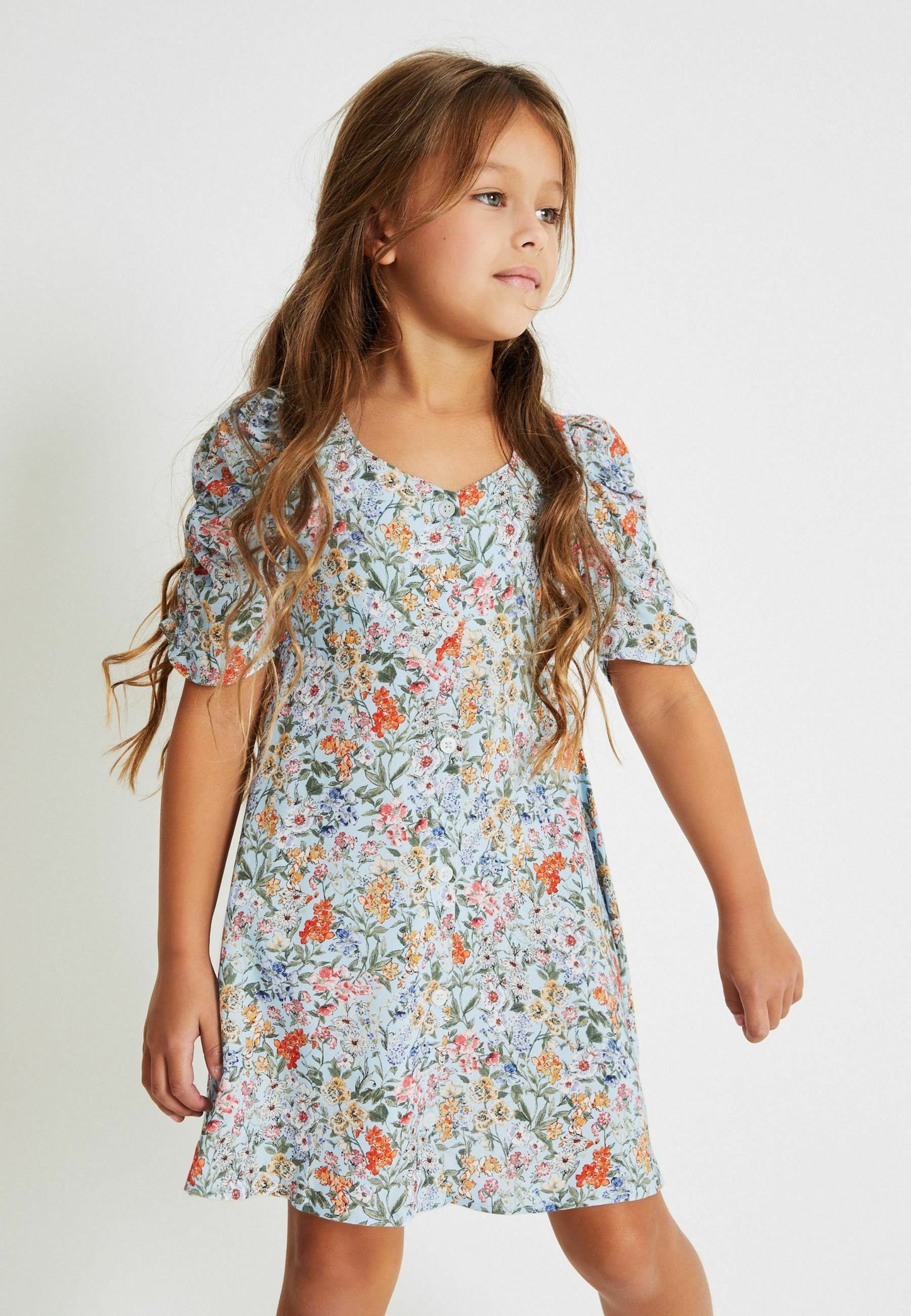 Printed Shirt dress