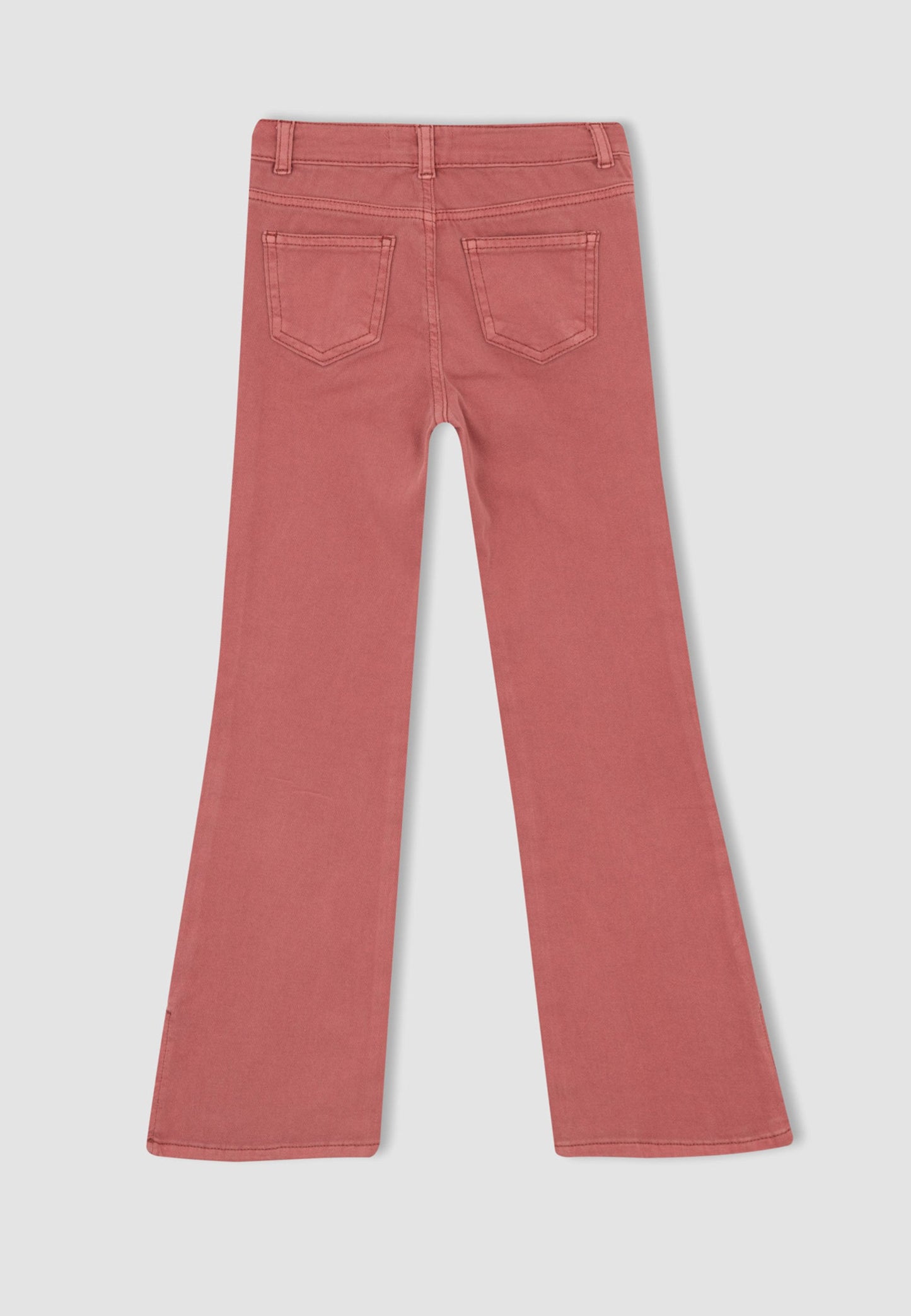 Bootcut dyed jeans