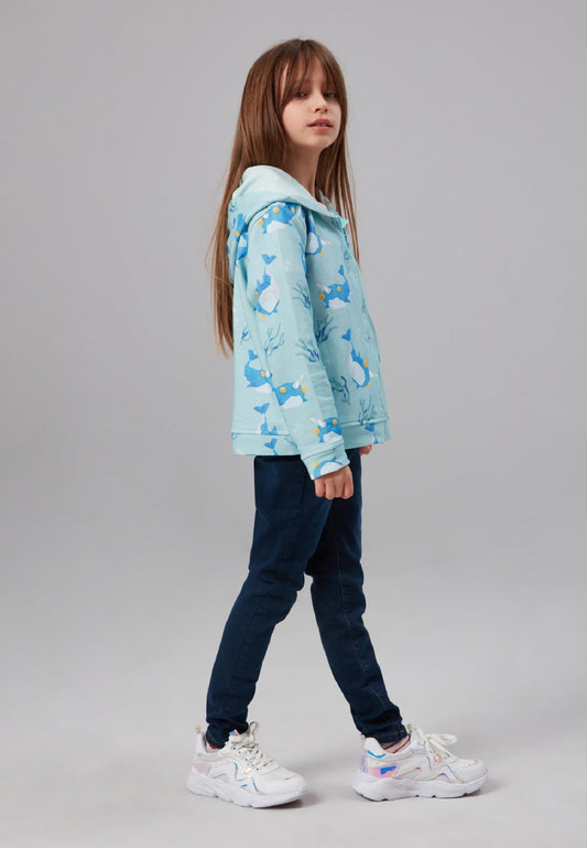 Zip-up sweatshirt