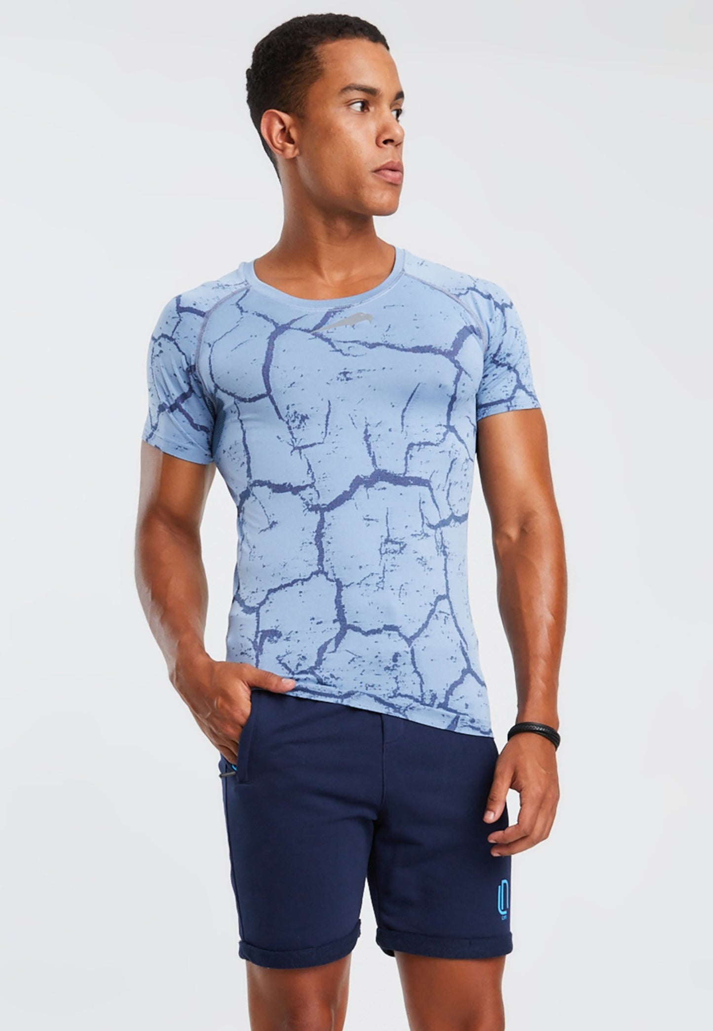 SEAMLESS FITNESS - Print T-shirt