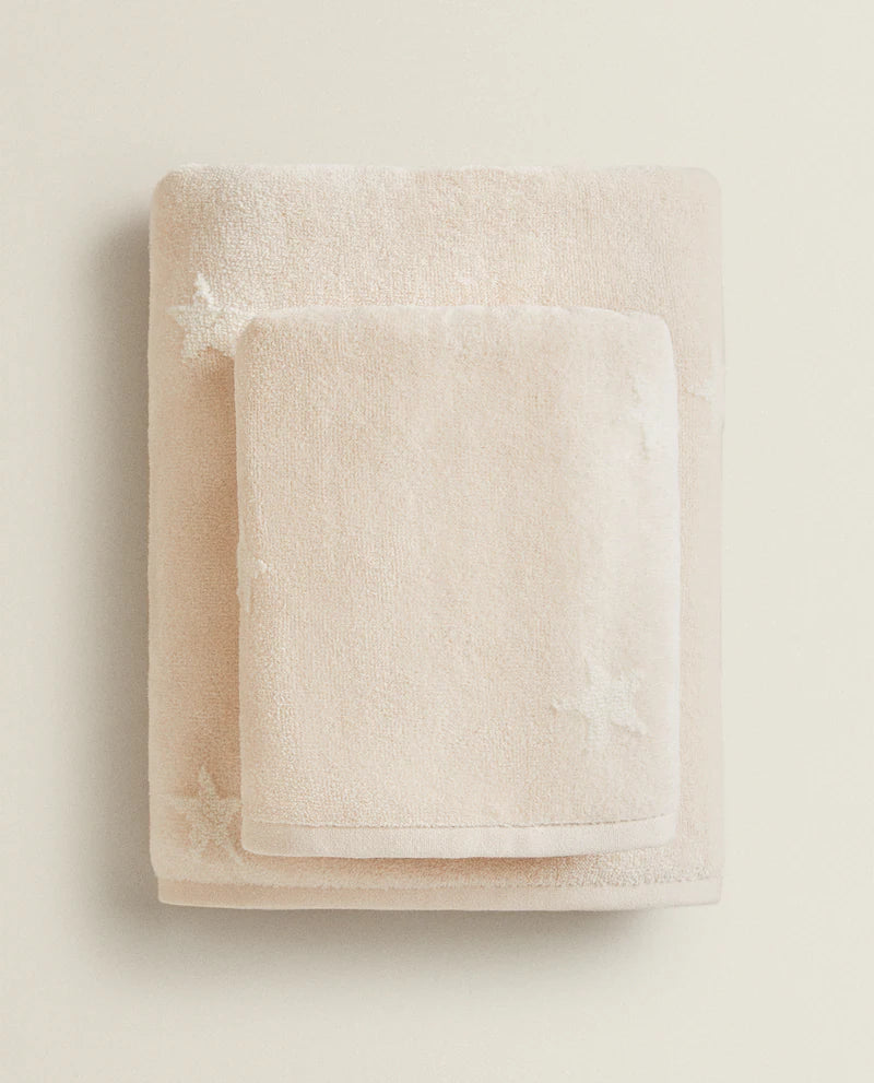 JACQUARD STAR TOWEL