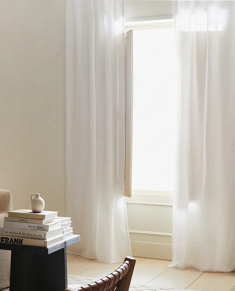 WASHED LINEN CURTAIN