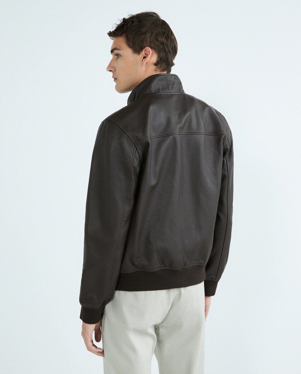 Leather jacket