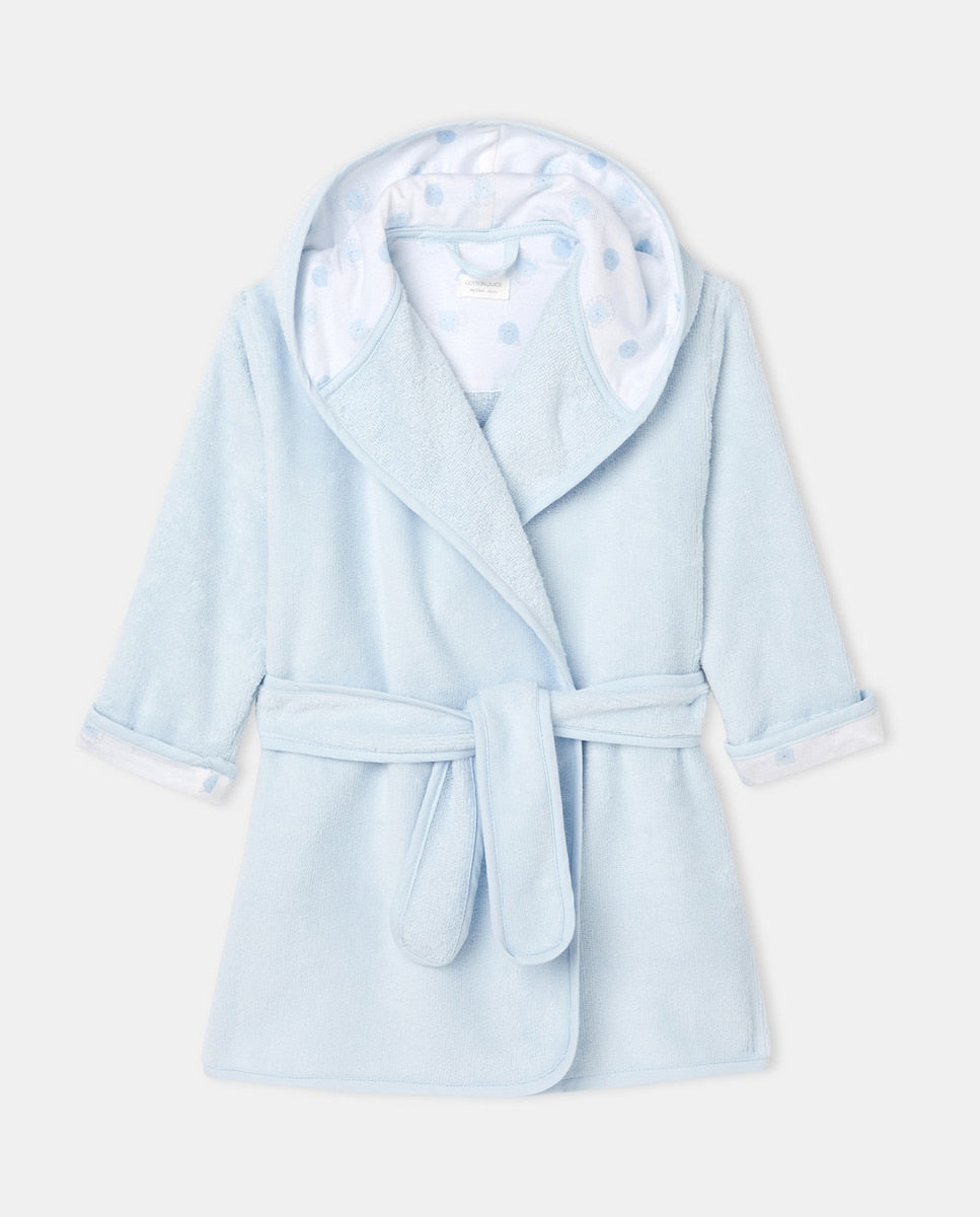 Hooded bathrobe