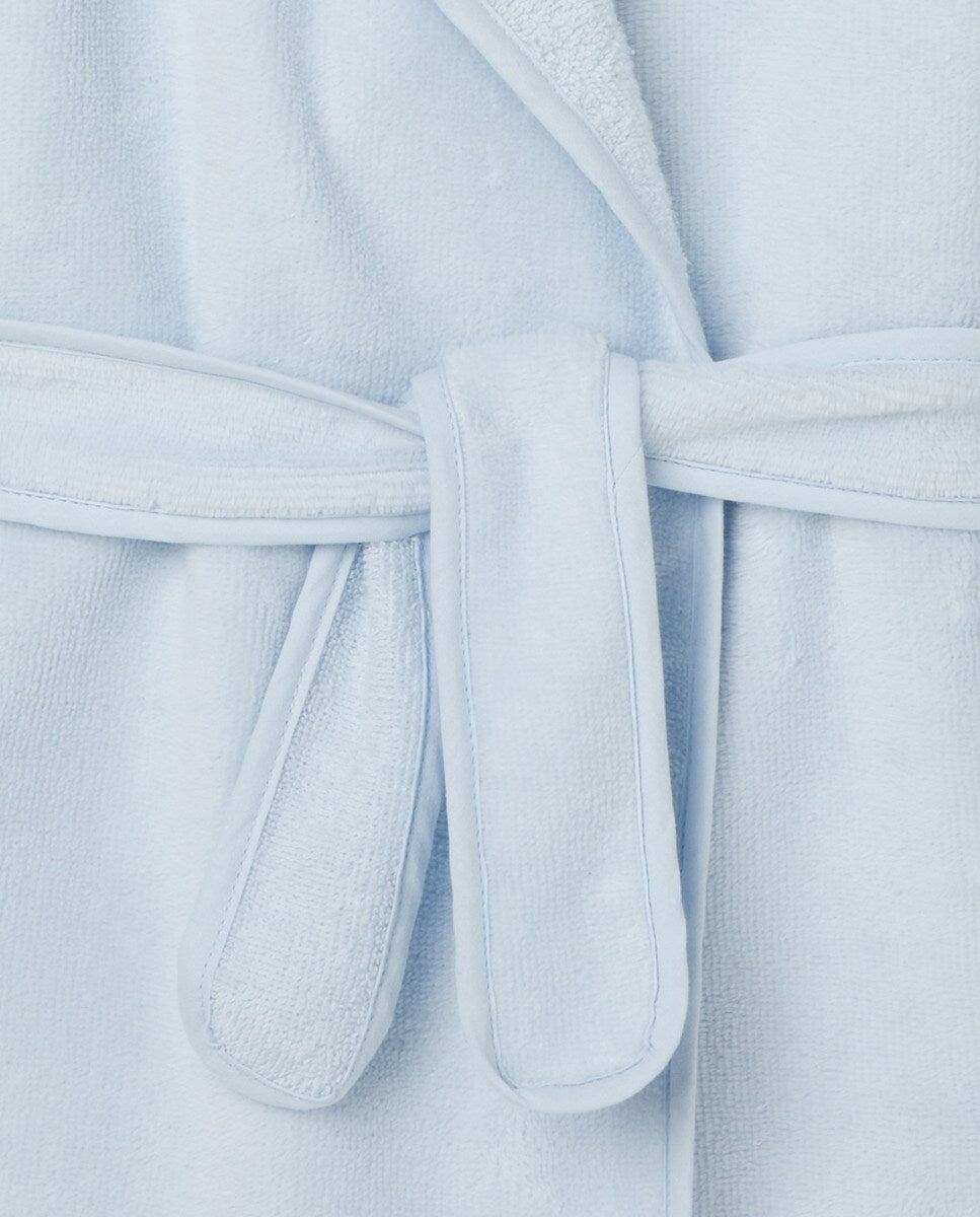 Hooded bathrobe