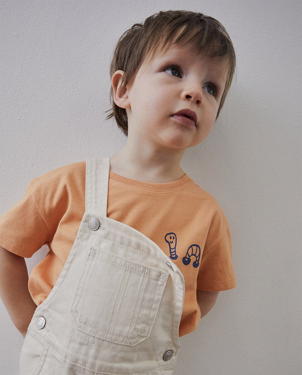 twill denim dungarees